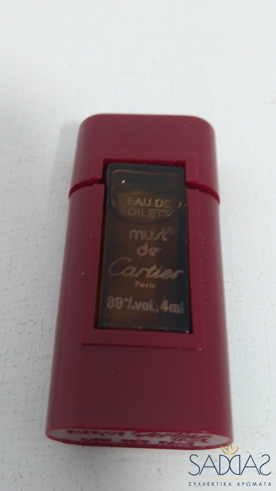 Cartier Must De (1981) Pour Femme Eau De Toilette 4 Ml 0.13 Fl.oz -