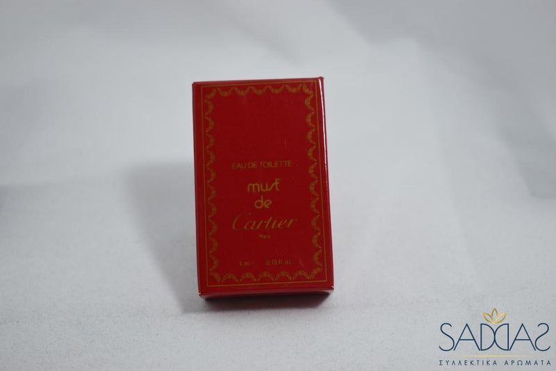 Cartier Must De (1981) Pour Femme Eau De Toilette 4 Ml 0.13 Fl.oz -