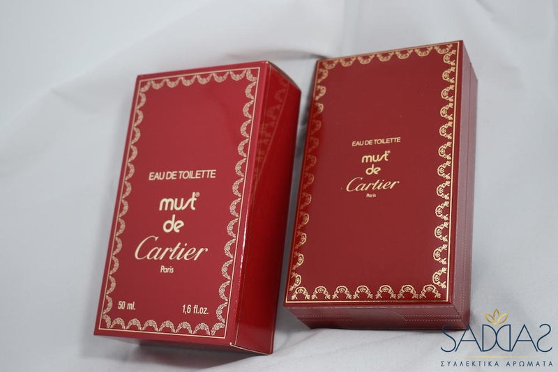 Cartier Must De (1981) Pour Femme Eau De Toilette 50 Ml 1 6 Fl.oz - Complet (Refillable) * +