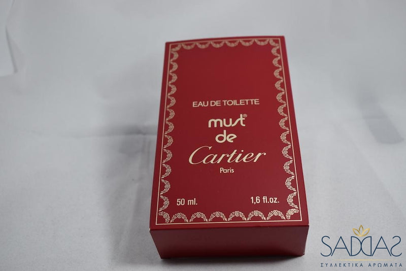 Cartier Must De (1981) Pour Femme Eau De Toilette 50 Ml 1 6 Fl.oz - Complet (Refillable) * +