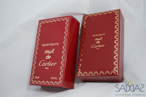 Cartier Must De (1981) Pour Femme Eau De Toilette 50 Ml 1 6 Fl.oz - Complet (Refillable) *