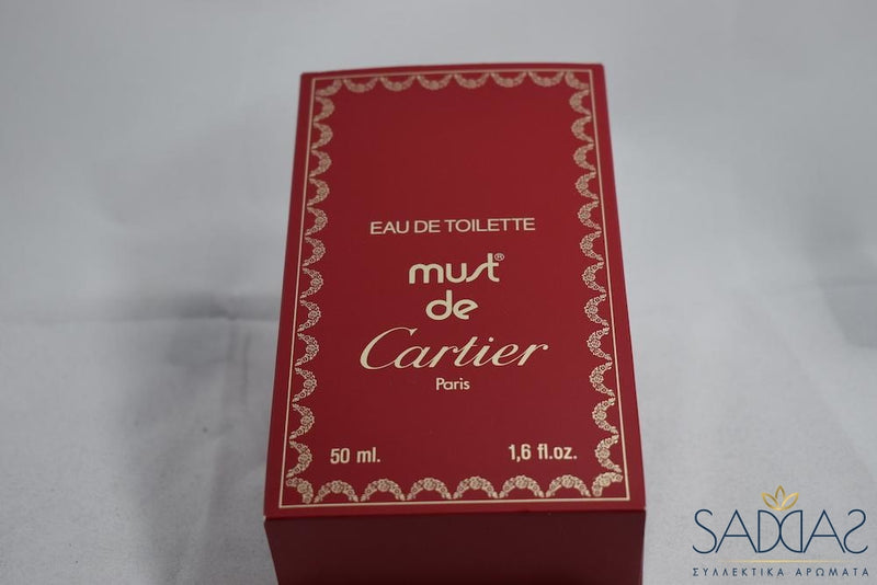 Cartier Must De (1981) Pour Femme Eau De Toilette 50 Ml 1 6 Fl.oz - Complet (Refillable) * +