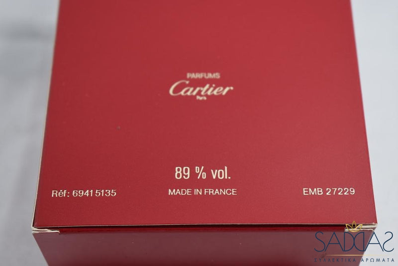 Cartier Must De (1981) Pour Femme Eau De Toilette 50 Ml 1 6 Fl.oz - Complet (Refillable) * +