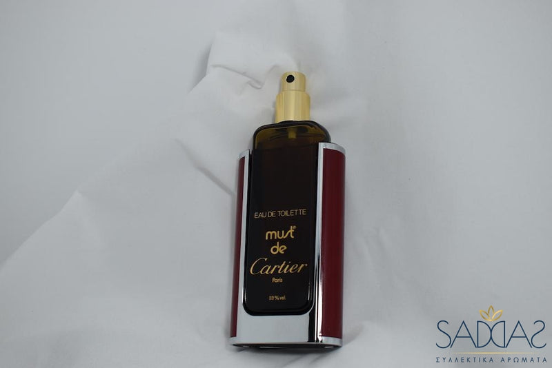 Cartier Must De (1981) Pour Femme Eau De Toilette Vaporisateur Natural Spray 100 Ml 3 Fl.oz -