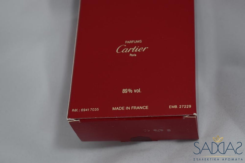 Cartier Must De (1981) Pour Femme Eau De Toilette Vaporisateur Natural Spray 50 Ml 1.6 Fl.oz - Ligne