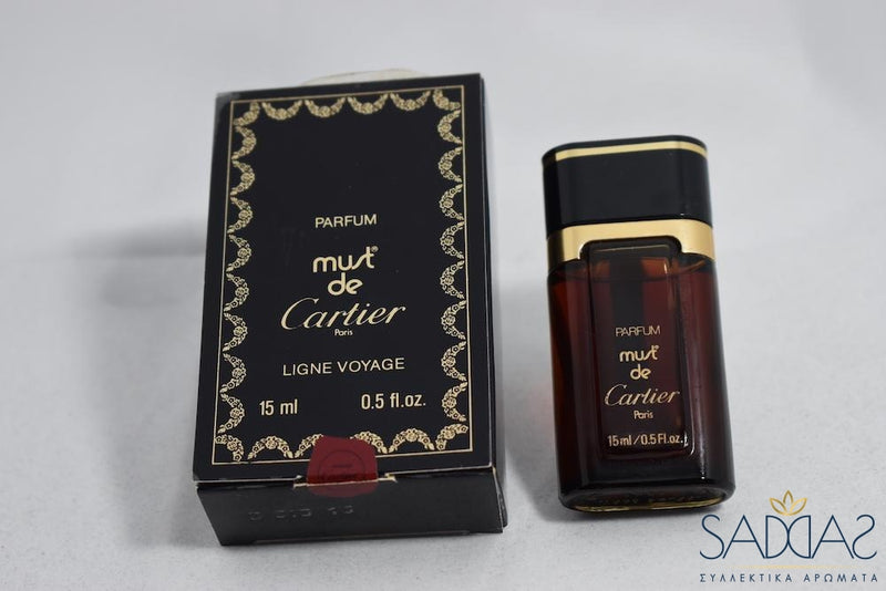 Cartier Must De (1981) Pour Femme Parfum 15 Ml 0.5 Fl.oz - Ligne Voyage ()