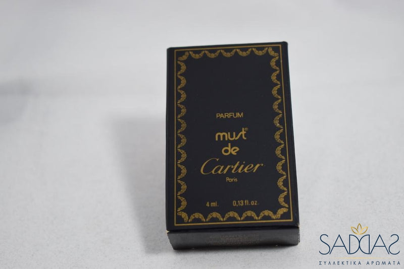 Cartier Must De (1981) Pour Femme Parfum 4 Ml 0.13 Fl.oz -