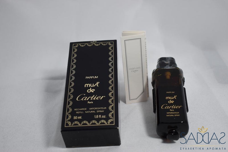 Cartier Must De (1981) Pour Femme Parfum Vapo Natural Spray 50 Ml 1 6 Fl.oz Demonstration