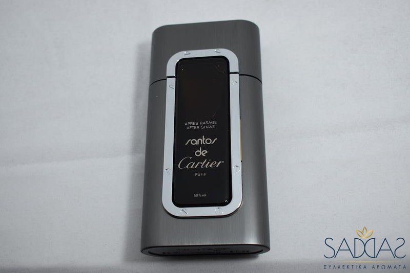 Cartier Santos De (1981) For Men After-Shave 50 Ml 1 6 Fl.oz - Complet (Refillable) * + Recharge