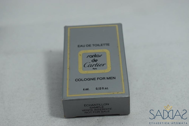 Cartier Santos De (1981) For Men Eau De Toilette 4 Ml 0 13 Fl.oz -