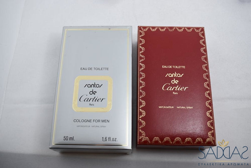 Cartier Santos De (1981) For Men Eau De Toilette Vaporisateur Natural Spray 50 Ml 1 6 Fl.oz -