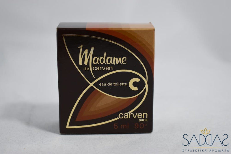 Carven Madame De Carven (1979) Pour Femme Eau Toilette 5 Ml 0.17 Fl.oz -