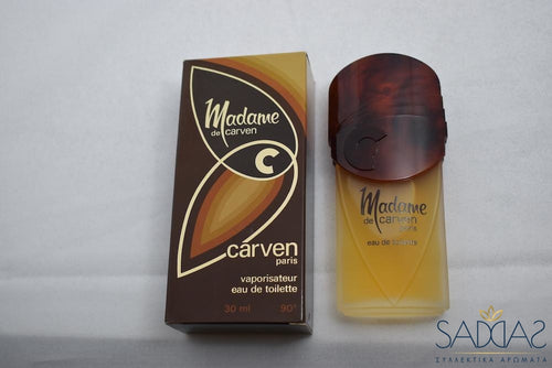 Carven Madame De Carven (1979) Pour Femme Eau Toilette Vaporisateur 30 Ml 1 Fl.oz