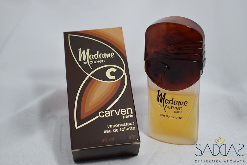 Carven Madame De Carven (1979) Pour Femme Eau Toilette Vaporisateur 30 Ml 1 Fl.oz - (Full 75 %)