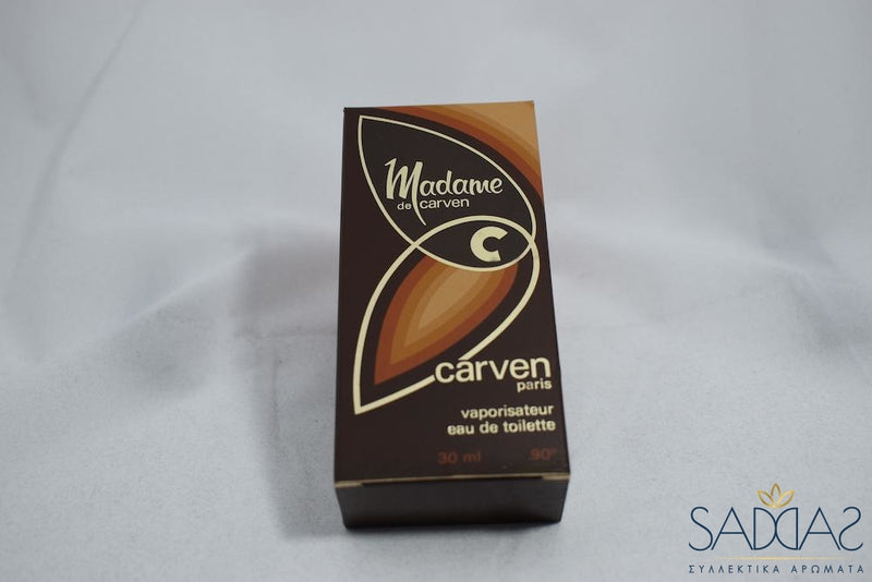 Carven Madame De Carven (1979) Pour Femme Eau Toilette Vaporisateur 30 Ml 1 Fl.oz - (Full 75 %)