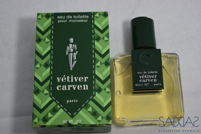 Carven Vtiver Original Pour Monsieur (1957) Eau De Toilette 60 Ml 2 Fl.oz