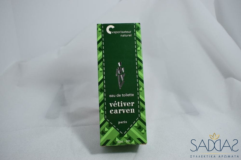 Carven Vtiver Original Pour Monsieur (1957) Eau De Toilette Vaporisateur Naturel 90 Ml 3 Fl.oz