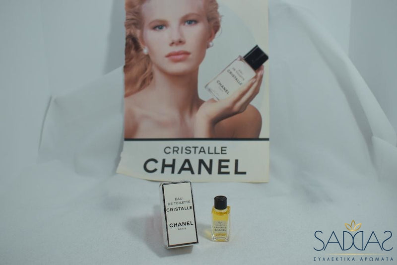 Chanel C R I S T A Lle (1974) Pour Femme Eau De Toilette 4.5 Ml 0.15 Fl.oz -