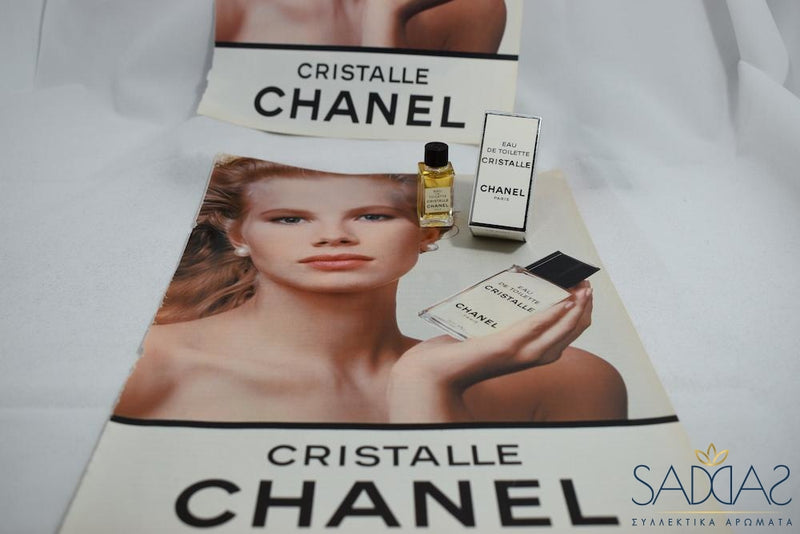 Chanel C R I S T A Lle (1974) Pour Femme Eau De Toilette 4.5 Ml 0.15 Fl.oz -