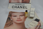 Chanel C R I S T A Lle (1974) Pour Femme Eau De Toilette 4.5 Ml 0.15 Fl.oz -