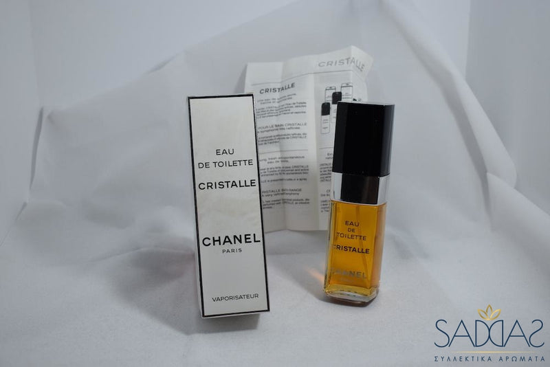 Chanel C R I S T A Lle (1974) Pour Femme Eau De Toilette Vaporisateur 100 Ml 3.4 Fl.oz