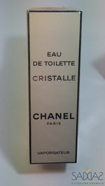 Chanel C R I S T A Lle (1974) Pour Femme Eau De Toilette Vaporisateur 60 Ml 2 Fl.oz