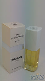 Chanel 19 Pour Femme Eau Deodorante Vaporisateur 100 Ml 3.4 Fl.oz