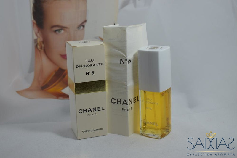 Chanel 5 (1952) Pour Femme Eau Deodorante Vaporisateur 100 Ml 3.4 Fl.oz