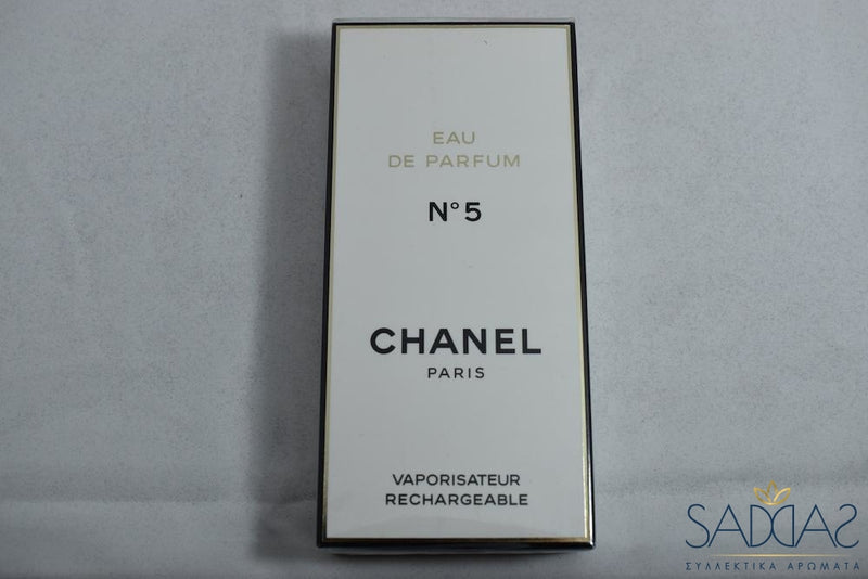 Chanel 5 Pour Femme Eau De Parfum Luxe Vaporisateur Rechargeable 50 Ml 1.7 Fl.oz + Recharge Refill