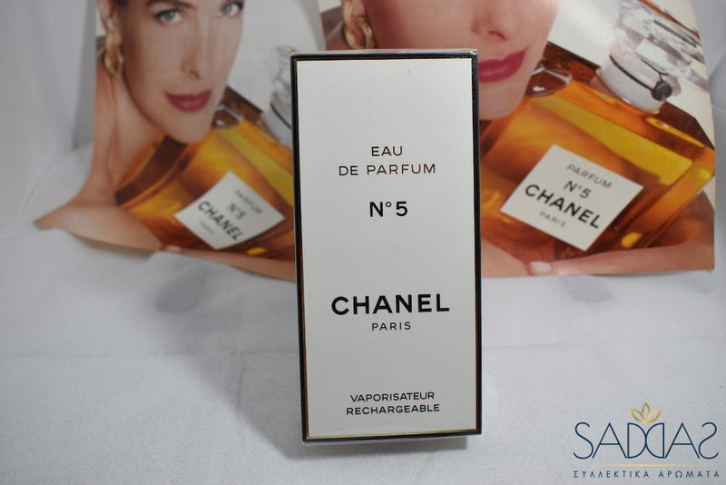 Chanel 5 Pour Femme Eau De Parfum Luxe Vaporisateur Rechargeable 50 Ml 1.7 Fl.oz + Recharge Refill