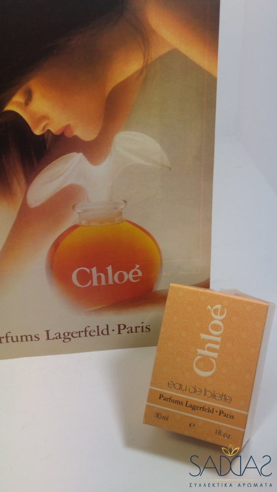 Chloé Pour Femme Original (1975) Parfums Lagerfeld - Paris Eau De Toilette 30 Ml 1 Fl.oz