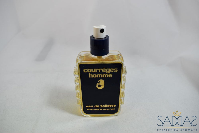 Courrges Homme (1983) Eau De Toilette Vaporisateur Naturel Spray 100 Ml 3.5 Fl.oz Demonstration .