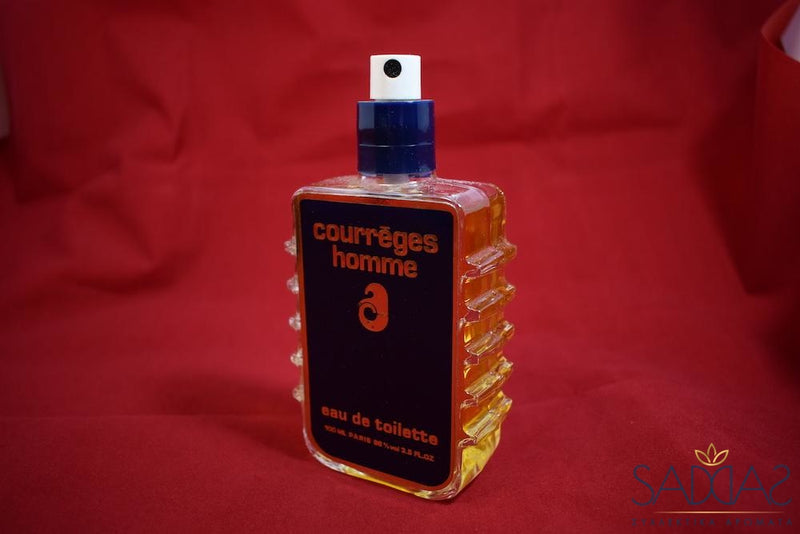 Courrges Homme (1983) Eau De Toilette Vaporisateur Naturel Spray 100 Ml 3.5 Fl.oz Demonstration .