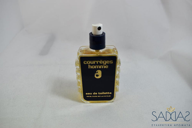 Courrges Homme (1983) Eau De Toilette Vaporisateur Naturel Spray 100 Ml 3.5 Fl.oz Demonstration .