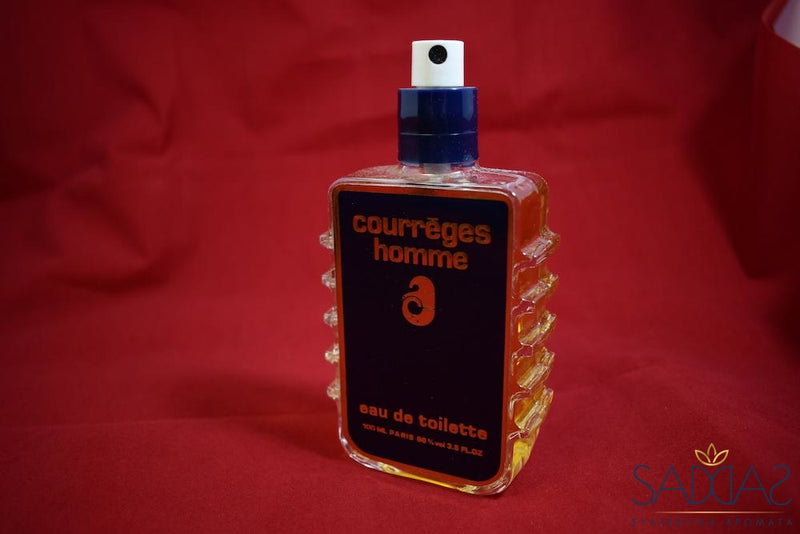 Courrges Homme (1983) Eau De Toilette Vaporisateur Naturel Spray 100 Ml 3.5 Fl.oz Demonstration .