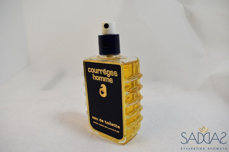 Courrges Homme (1983) Eau De Toilette Vaporisateur Naturel Spray 100 Ml 3.5 Fl.oz Demonstration .