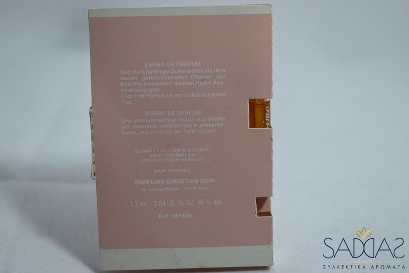 Dior Diorissimo (1984) Pour Femme Esprit De Parfum 1 2 Ml 0.04 Fl.oz - Samples