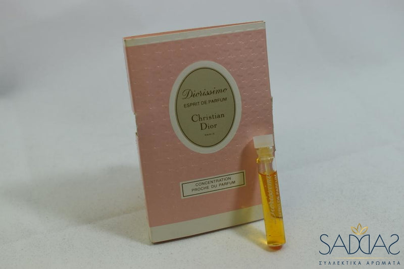 Dior Diorissimo (1984) Pour Femme Esprit De Parfum 1 2 Ml 0.04 Fl.oz - Samples