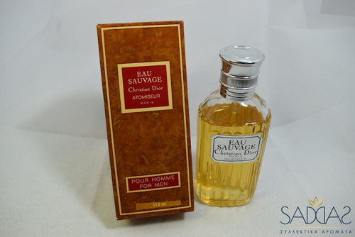 Dior Eau Sauvage (1966) Pour Homme De Toilette Atomiseur 112 Ml 3.8 Fl.oz - (Full 82 %)