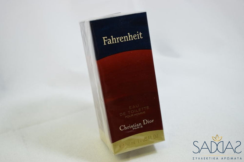 Dior Fahrenheit (1988) Pour Homme Eau De Toilette 50 Ml 1.7 Fl.oz.