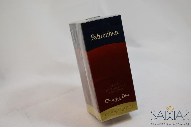 Dior Fahrenheit (1988) Pour Homme Eau De Toilette 50 Ml 1.7 Fl.oz.