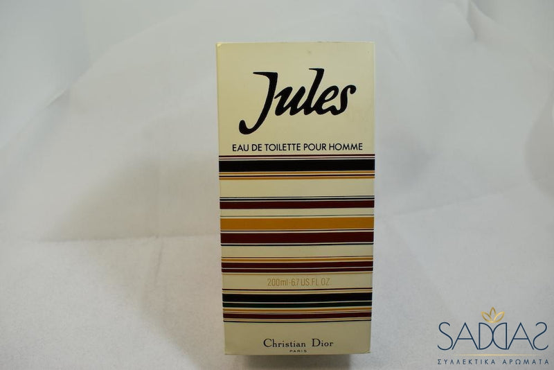 Dior Jules (1980) Pour Homme Eau De Toilette 200 Ml 6.7 Fl.oz Jumbo !!!