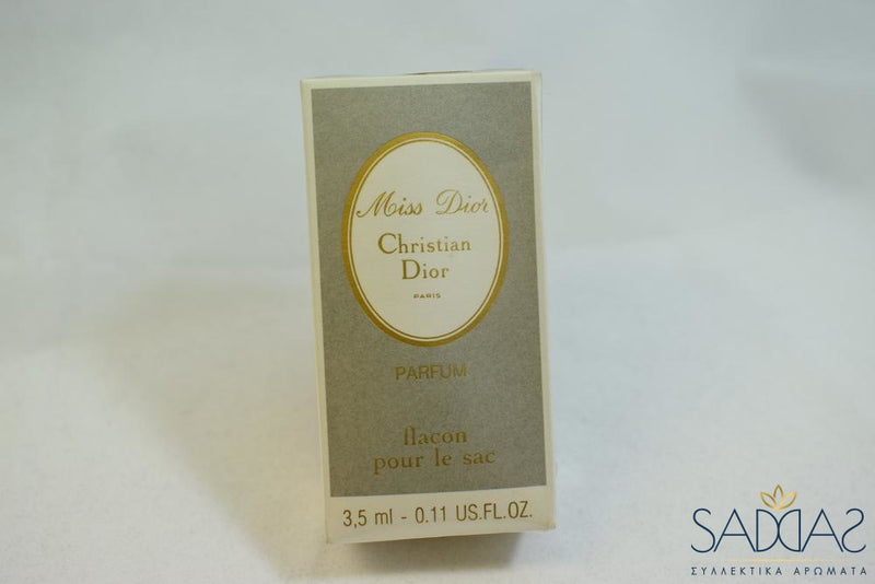 Dior Miss Dior (1947) Pour Femme Parfum Flacon Pour Le Sac 3 5 Ml 0.11 Fl.oz.