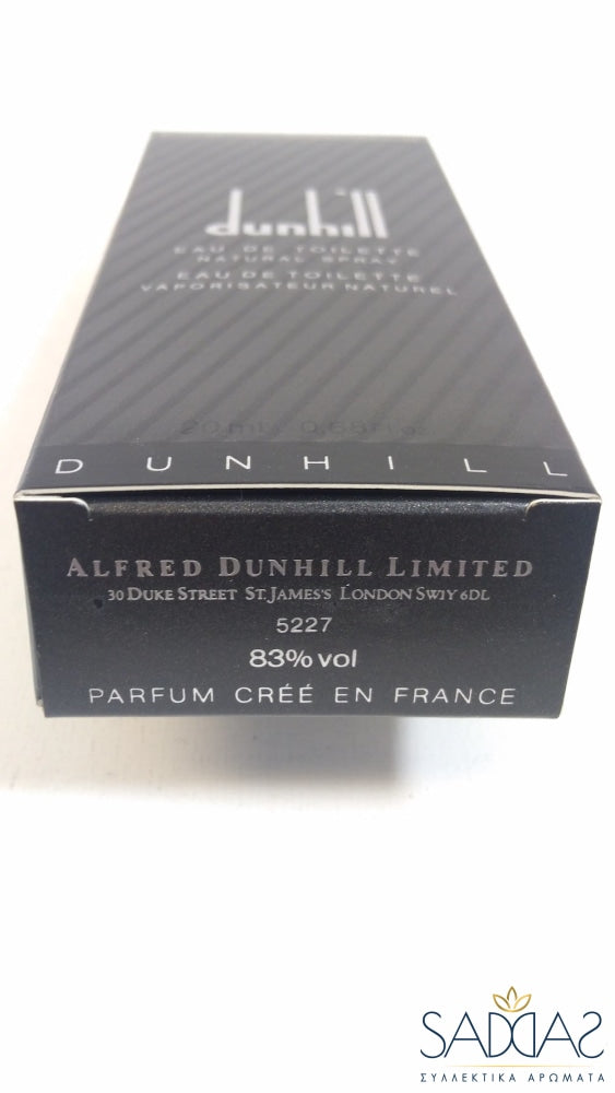 Dunhill Edition (1984) Pour Homme By Alfred Dunhill Eau De Toilette Vaporisateur Naturel 20 Ml 0.68