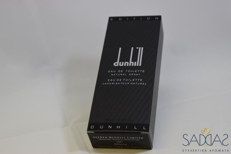 Dunhill Edition (1984) Pour Homme By Alfred Dunhill Eau De Toilette Vaporisateur Naturel 20 Ml 0.68