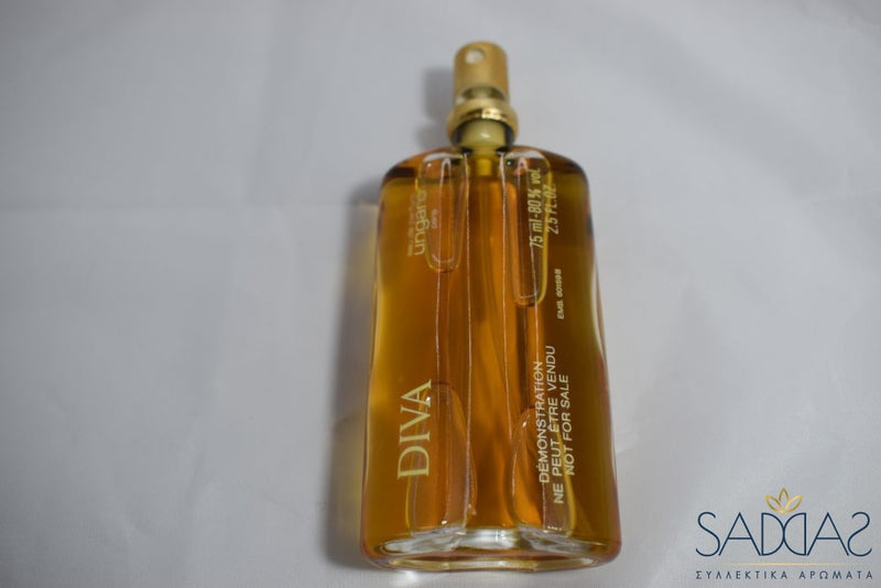 Emanuel Ungaro Diva (1983) Pour Femme Au De Parfum Luxe Vaporisateur (Rechargeable) 75 Ml 2.5 Fl.oz