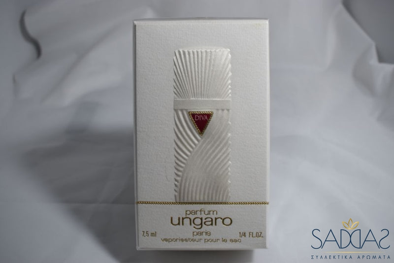 Emanuel Ungaro Diva (1983) Pour Femme Parfum Vaporisateur Le Sac Rechargeable 7 5 Ml ¼ Fl.oz +