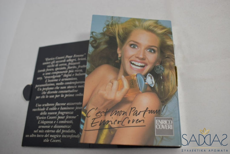 Enrico Coveri Pour Femme (Version De 1987) Original Eau Toilette 2 Ml 0.06 Fl.oz - Samples