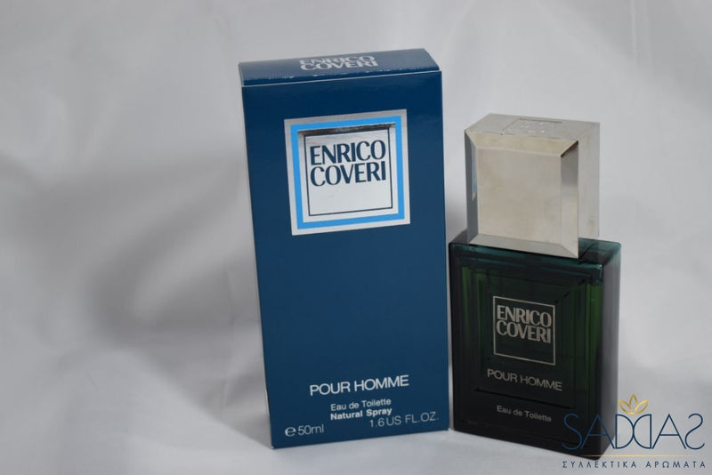 Enrico Coveri Pour Homme (Version De 1984) Original Eau Toilette Natural Spray 50 Ml 1.60 Fl.oz.