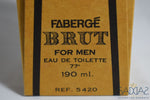 Faberg Brut (1964) For Men Eau De Toilette 190 Ml 6.35 Fl.oz Jumbo !!!